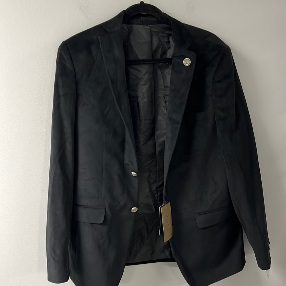 Men's Suede Blazer NWT